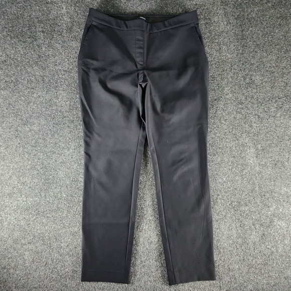 Theory Pants - Theory Thaniel Neoteric Black Slim Fit Stretch Ankle Pants Size 4 I077201R